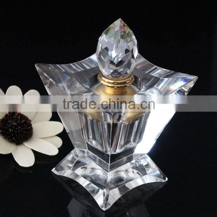 2016 top crystal clear scent perfume bottle