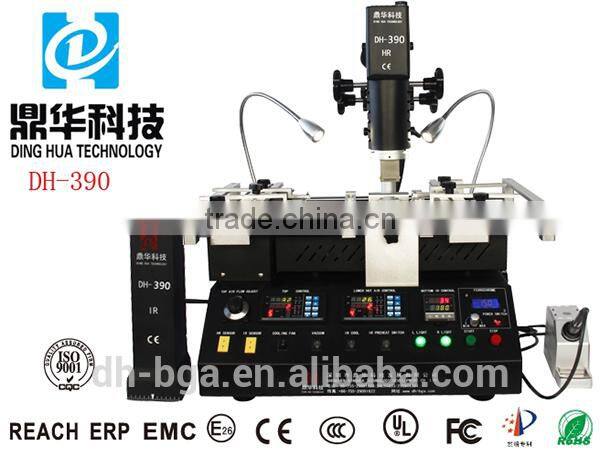 Dinghua digital panel meter soldering station BGA rework equipment with soldering iron DH-390
