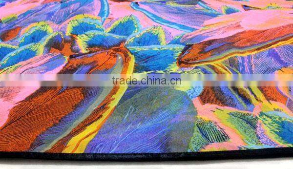 designer ladies cloth floral printed polyester scarf