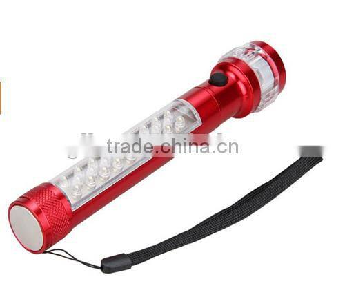 Patent hot sell 3 in 1 emergency led flashlight