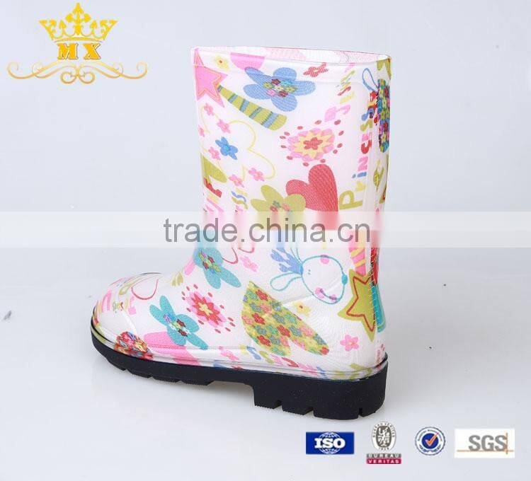 cheap rubber rain boot for child