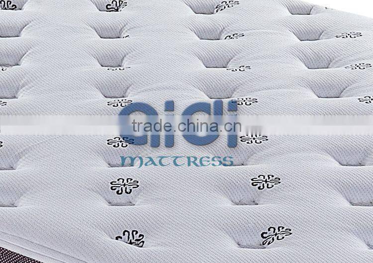 Vacuum Hilton Standard Hotel Pocket Spring Roll Up Compressed Mattress AI-1107