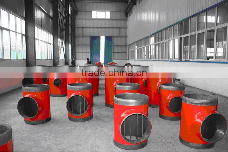 Carbon Steel A234WPB Pipe Fitting Barred Tee