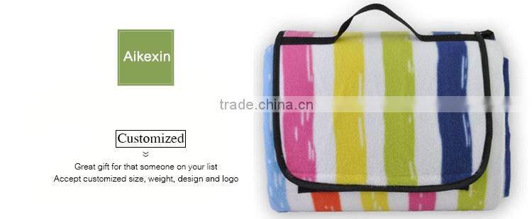 Fashion Waterproof Fleece Beach Picnic Blanket