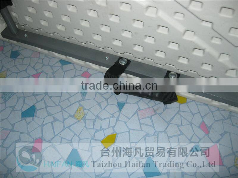 high durable183cm thicken panel adjustable plastic office table for meeting/hot sell office plastic folding meeting study table