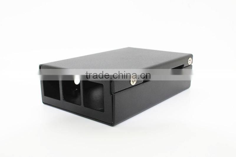 High quatity Colorful Aluminium case raspberry pi 2 and B+ metal case box (Case with fan available) for raspberry pi