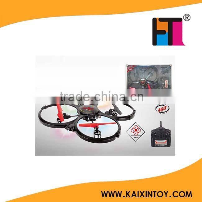 2.4GHz 4CH multi functional remote control quadcopter red/blue/green