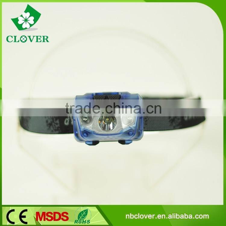 ABS material 120-150 meters irradiation range powerful 3W CREE led headlamp