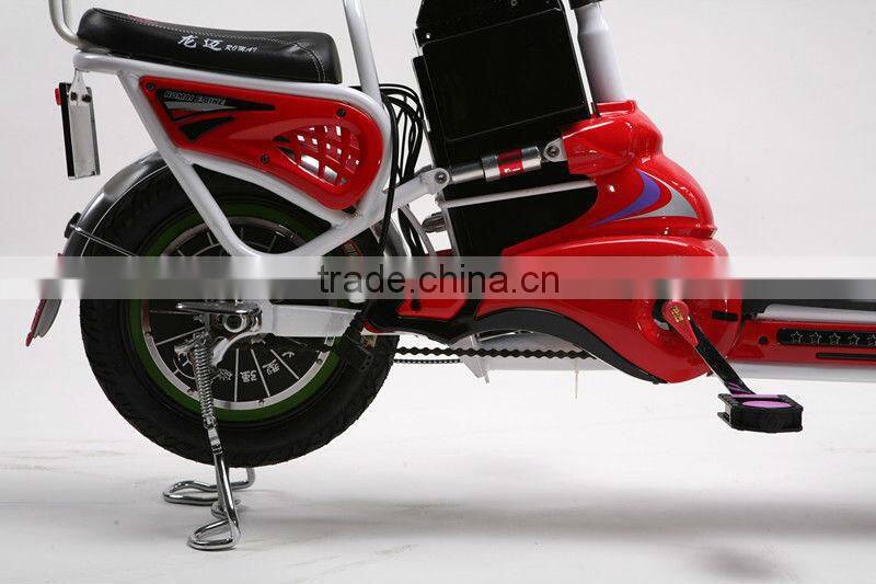2016 popular 650w powerful hybrid electric motorcycle