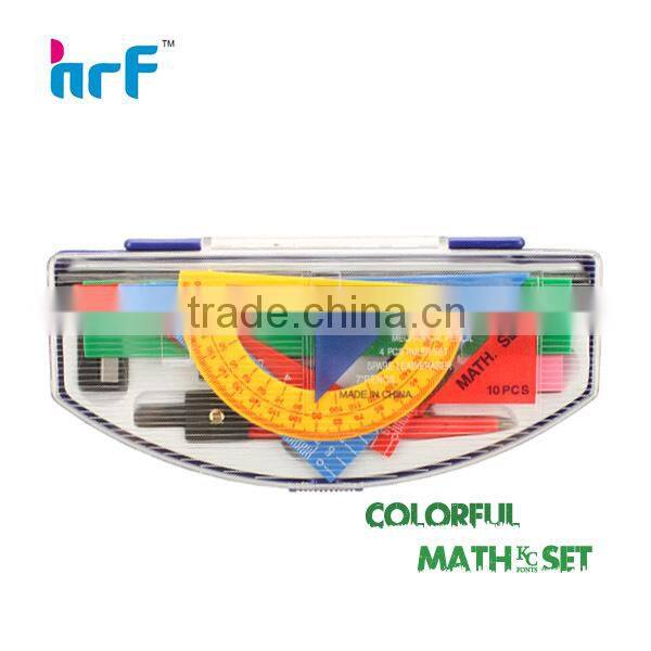 Plastic compass divider math set