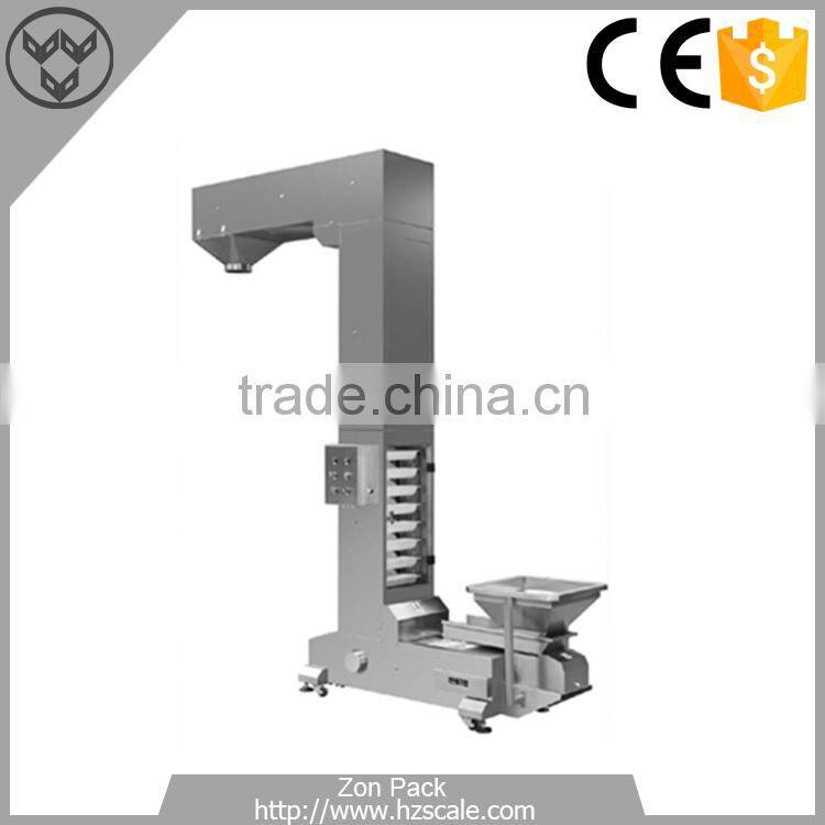 Automatic Infeed Bucket Conveyor Machinery For Peanuts