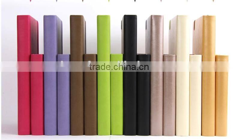 Custom A4 B5 A5 A6 PU Leather day/ daily/weekly/new year planner 2017