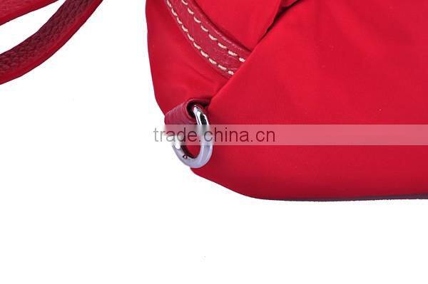 Summer lady canvas and leather Ladies handbags international brand