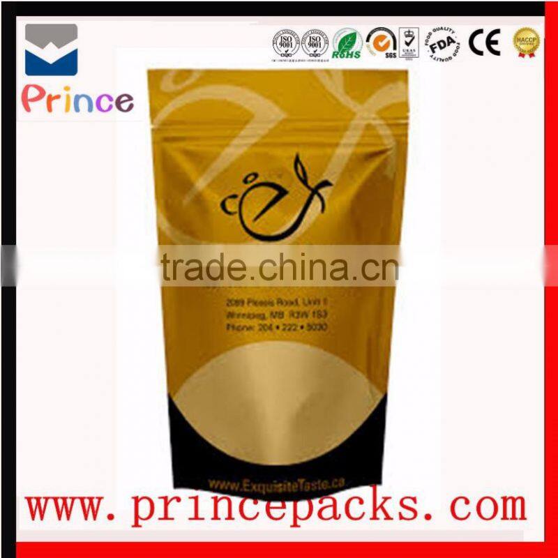 Low Price Wholesale Custom Printed Paper Zip Lock Bag For Food