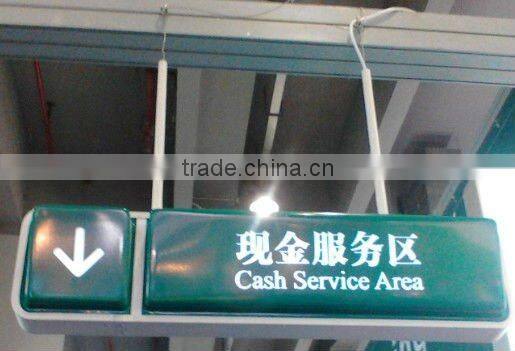 Factory hot sell: 3D aluminium alloy acrylic light sign