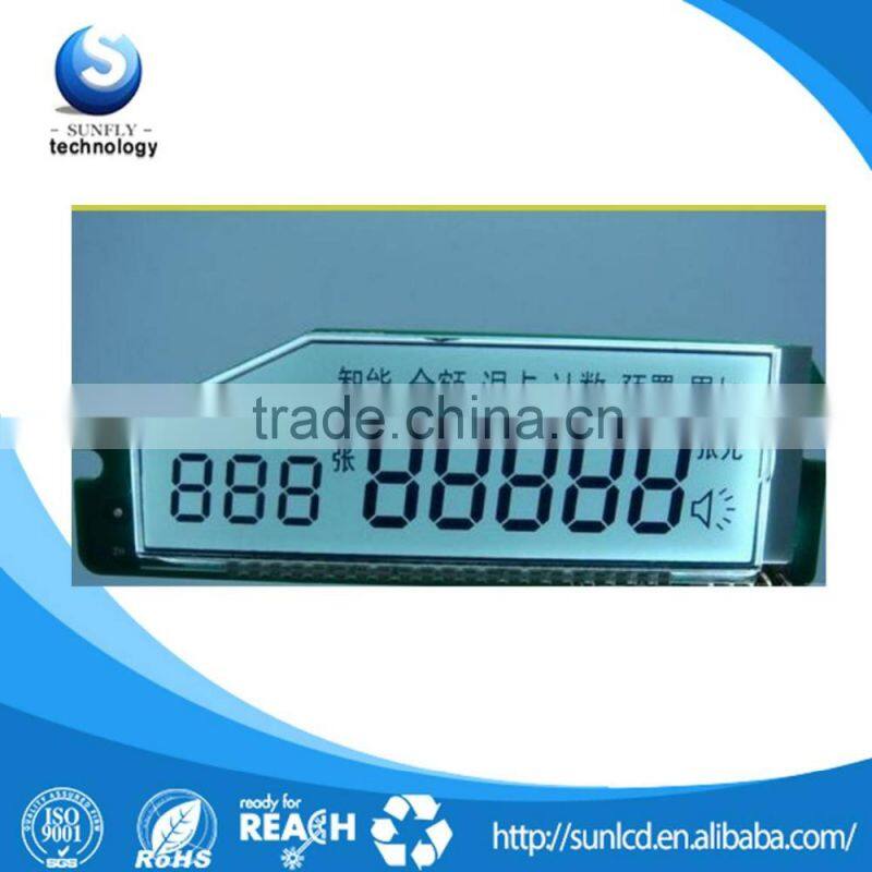 Hot selling 7 segment TN STN FSTN lcd dislay lcd module