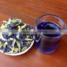 100% Herbal Butterfly Pea flower Tea Indian Bulk Exporters