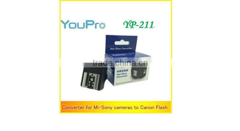 YouPro Flash Hot Shoe Converter YP-211 For Digital Camera