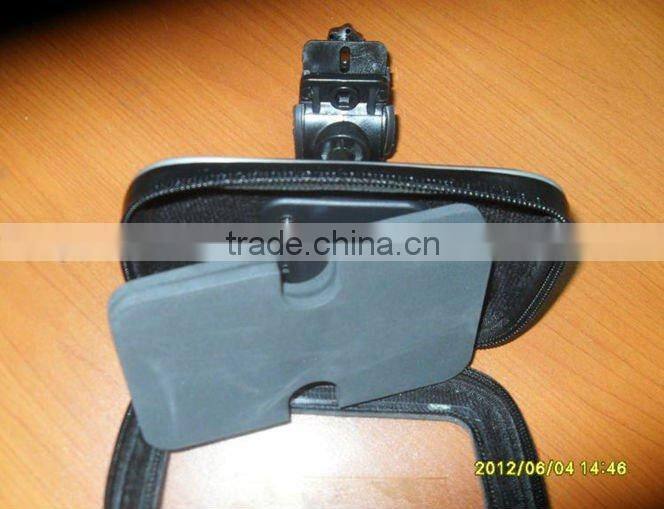 5 inches universal mountain bike bicycle motorcycle mobile phone cell phone smart phone holders handlebar mounts waterproof case