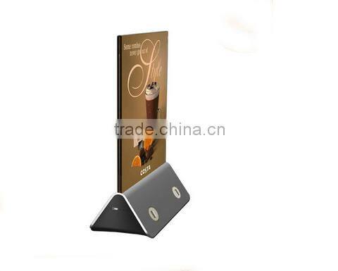 Real capacity menu power bank with four USB ports cheapest price in shenzhen factory