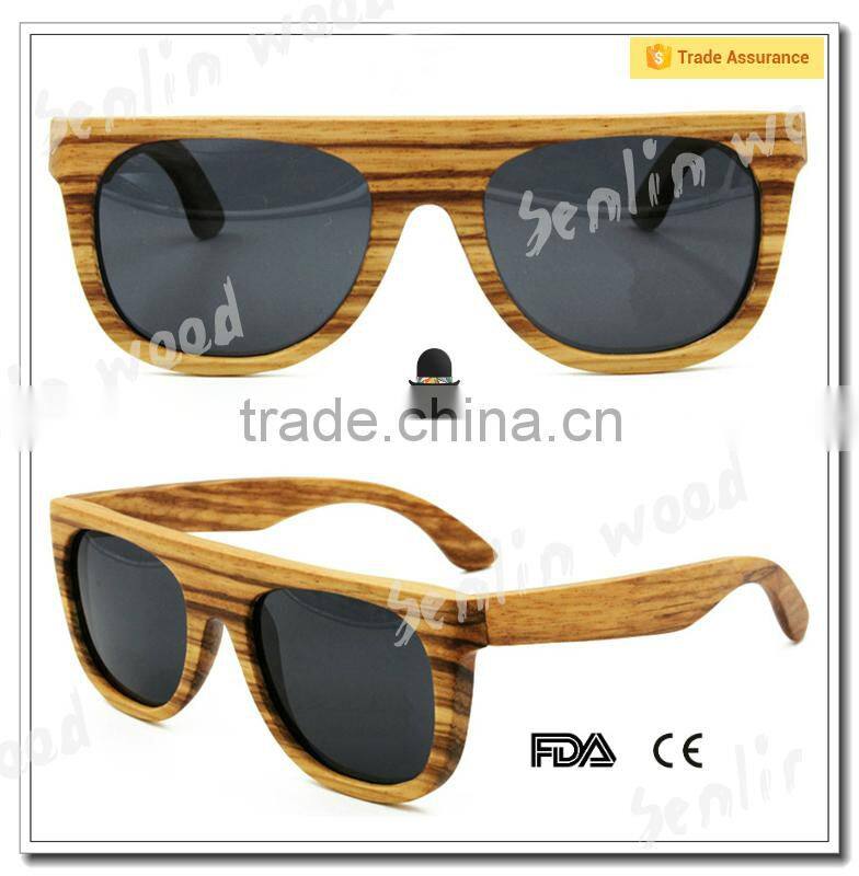 2015 hottest sale Wooden Sunglasses Designer 100% Wooden Sunglasses Wholesale & UV 400