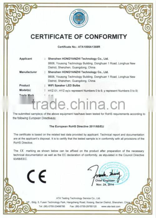 RGBW wifi bluetooth smart led bulb lighting, led light bulb, led bulb lighting CP-L900