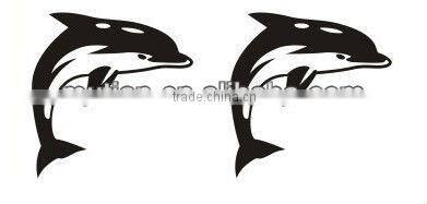 dolphin shape body tatoo stickers