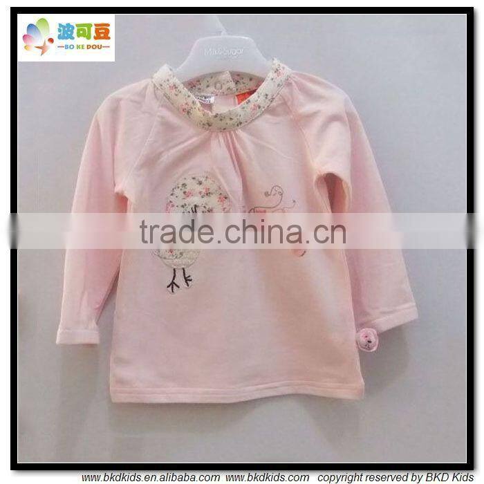 BKD cotton baby girl casual top from China