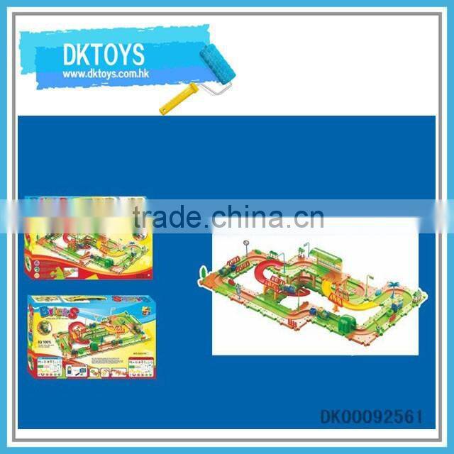 2016 funny design battery operated block train toy,b/o toy train