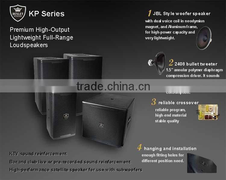 Neodymium speaker full range real sound speaker top tech audio speaker