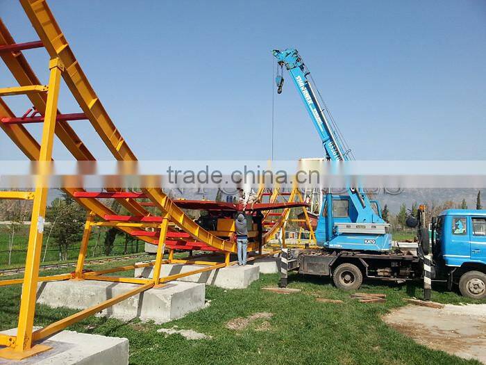 Big Park Equipment Exciting Thrill Game Rides With Track Flying UFO Price For Sale