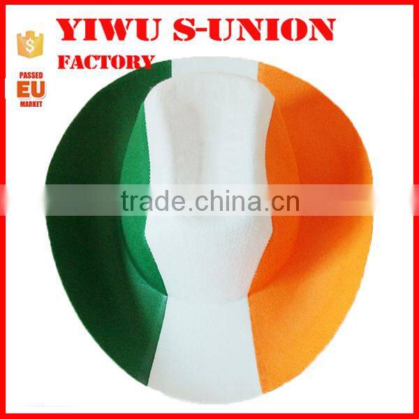 Promotional Irish st patrick cowboy hat festival funny party cowboy hats