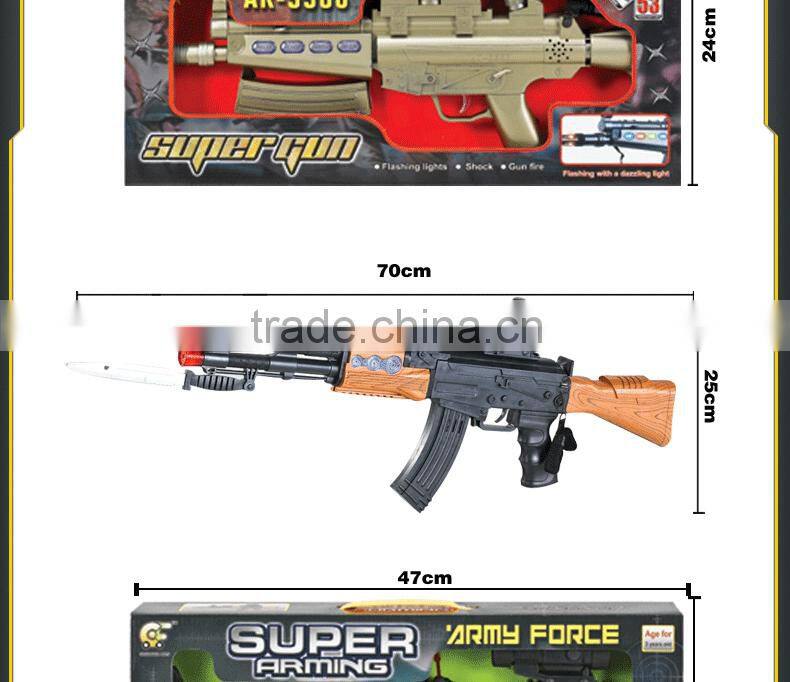 Wholesale plastic sound gun toys for boy promotion gift toys