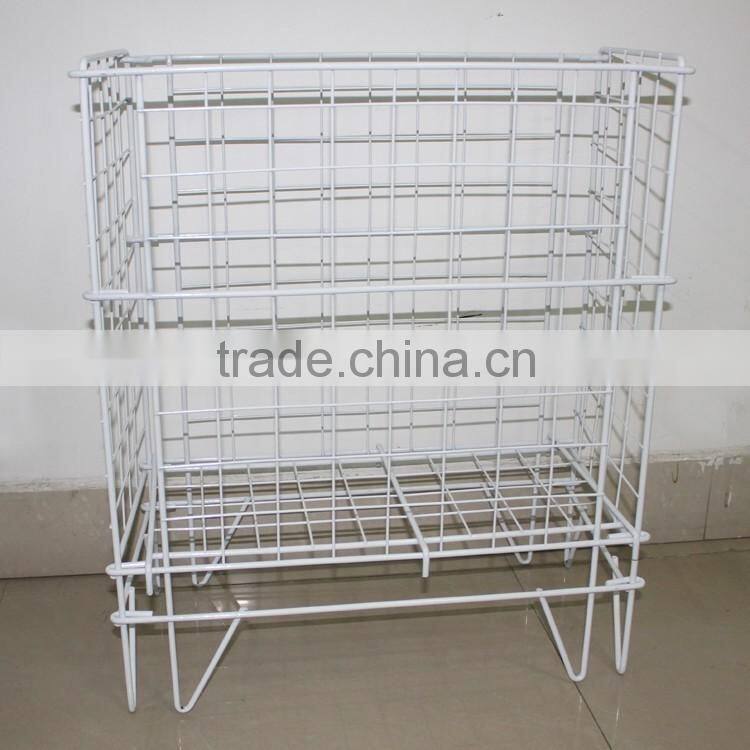 wholesales foldable wire dump bin