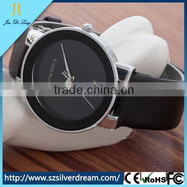 Fashion Geneva Leather Jelly Children Wrist watch Quartz Watch