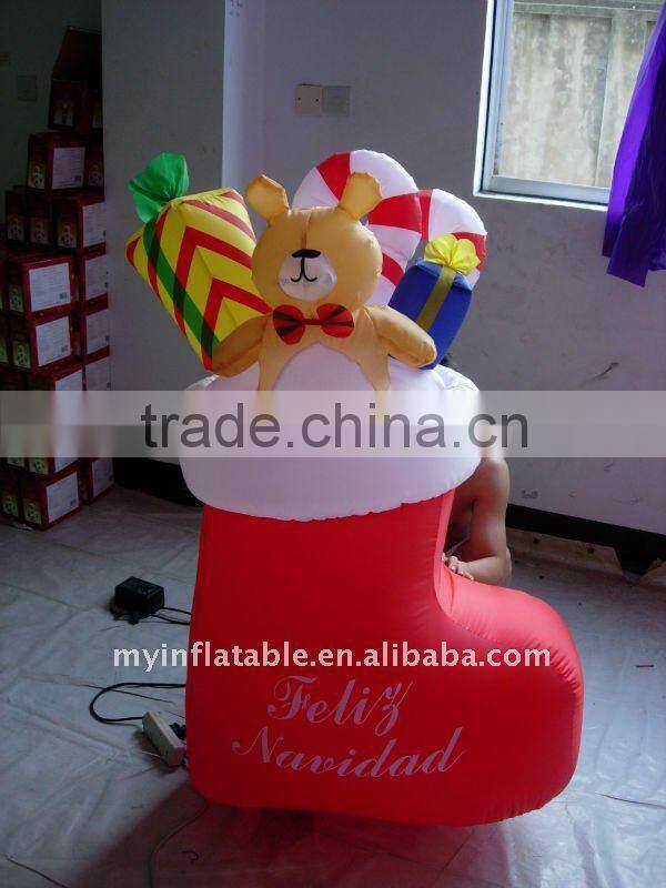 xmas stocking inflatable