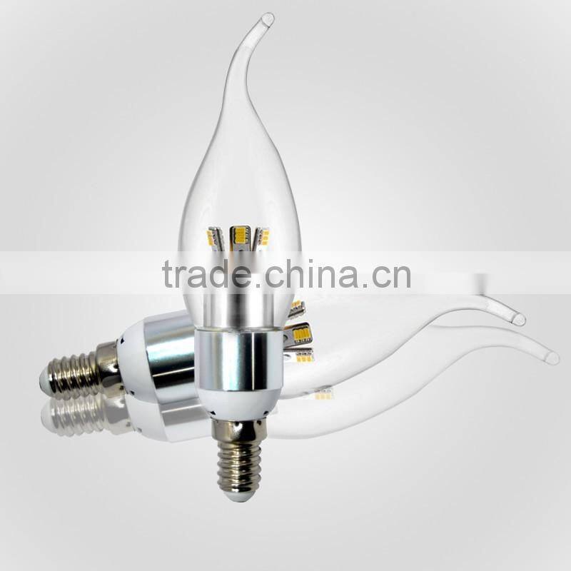 High quality glass ball lamp 420lm tungsten filament lamp E27 4w tungsten halogen lamp