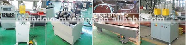 Variable angle profile window welding UPVC machine