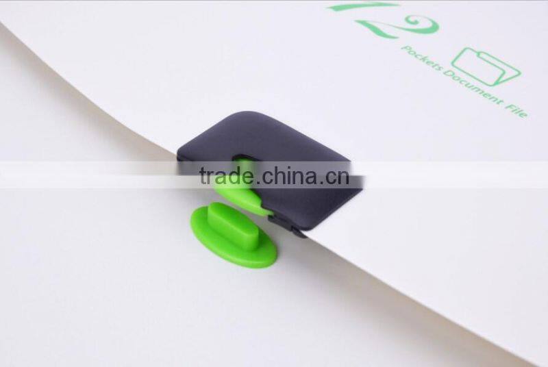 Colorful expanding file wallet, A4/FC PP expanding file folder with 13pockets