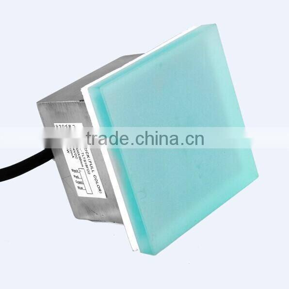 2016 New year high quality CE RoHS IP67 RGB led brick light