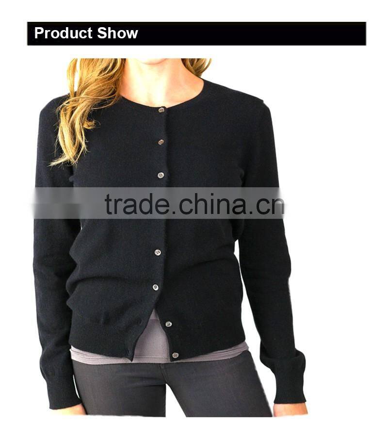 16FZCAS20 ladies cardigan women cashmere sweater