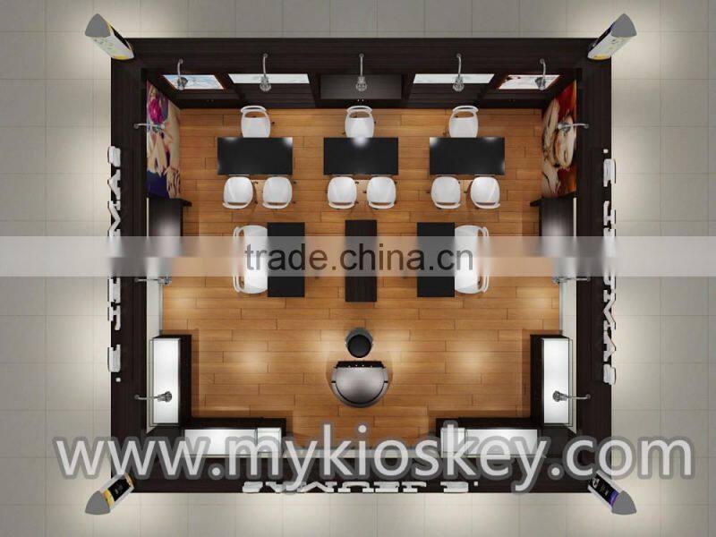High grade jewellery exhibition jewellery display kiosk design and manufacture