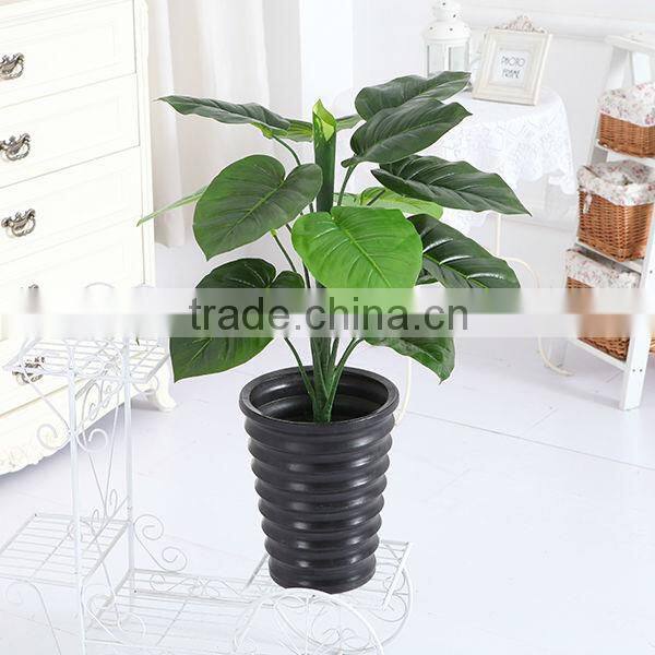 Artificial everygreen leaves/flower bush