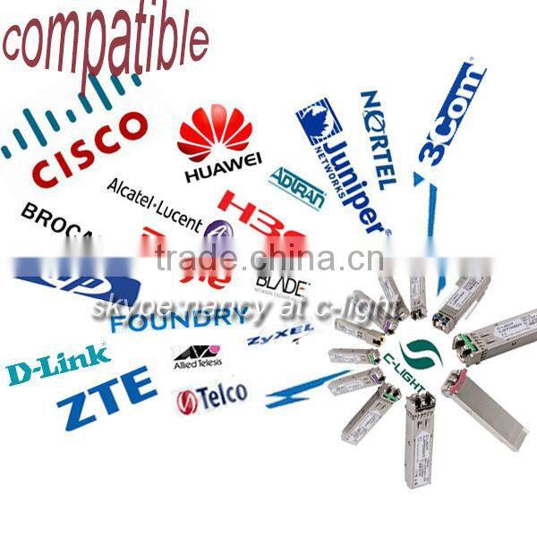 OEM/ODM SFP Module Cisco DS-SFP-FC-4G-SW With 4Gb/s 550m MMF 850nm Compatible CISCO SFP 4g module