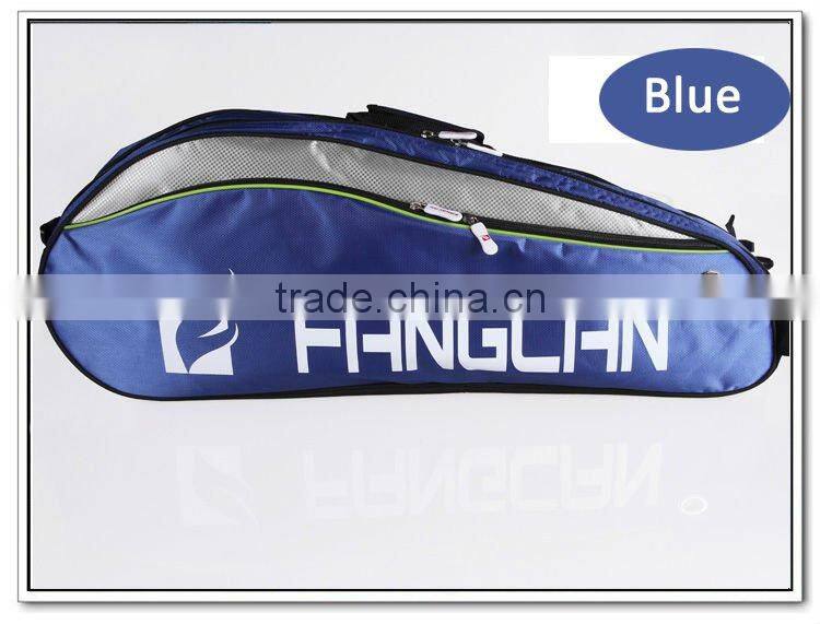 FANGCAN Double Compartment Racket Bags for 6 Pieces Capacity with Seperated Shoes Bag