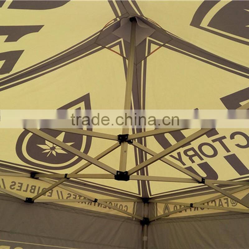 2016 3m sale promotion aluminium folding gazebo with side wall