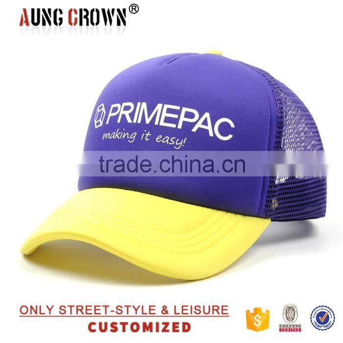 Mesh wholesale trucker custom caps embroidery