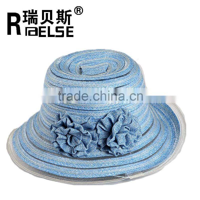 Fashion kid hat promotion for girl with flower