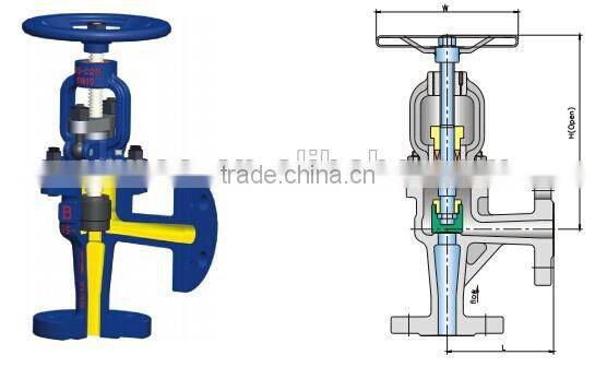 High Quality Angle Globe Valve