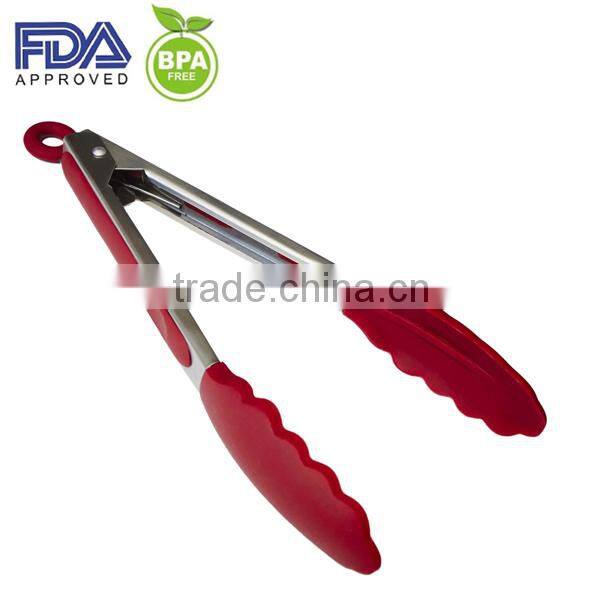 FDA Standard Food Silicone Tongs, Best Silicone Cooking Tong